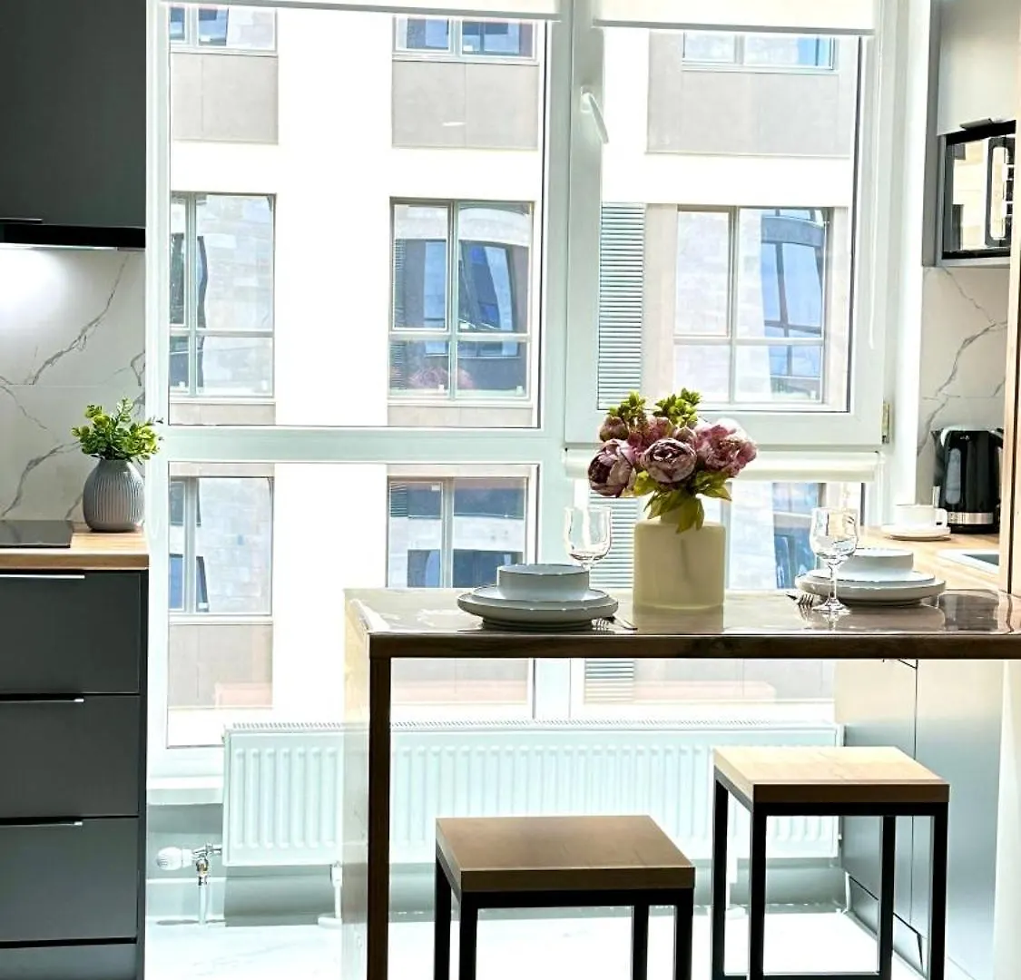 Yourhome - #105 Комфорт Сити Apartment Almaty